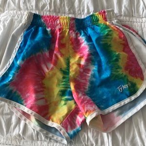Tie-dye shorts